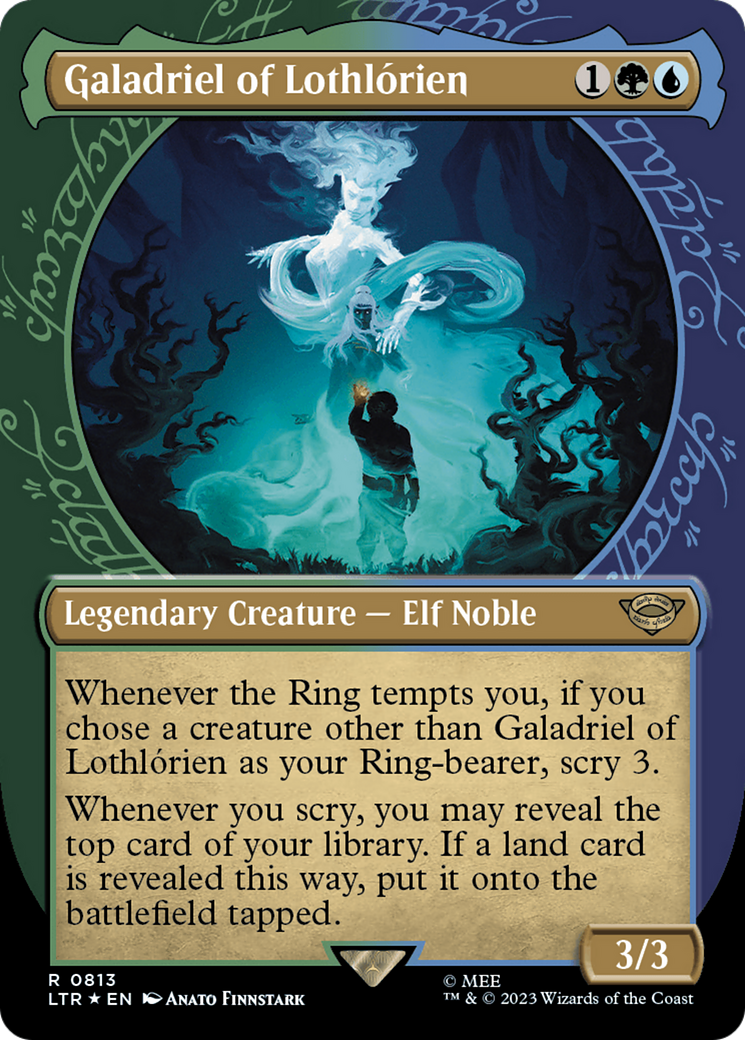 Galadriel of Lothlorien (Showcase) (Surge Foil) [The Lord of the Rings: Tales of Middle-Earth] | Nerdhalla Games