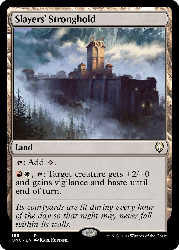 Slayers' Stronghold [Phyrexia: All Will Be One Commander] | Nerdhalla Games