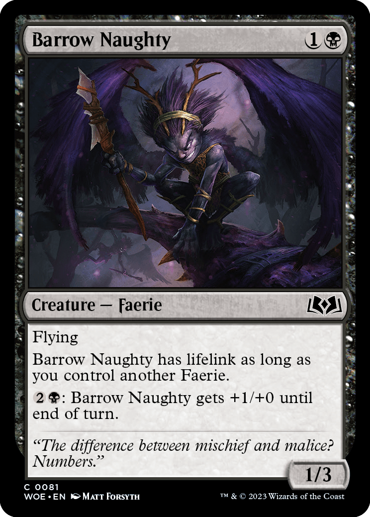 Barrow Naughty [Wilds of Eldraine] | Nerdhalla Games