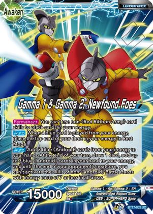 Gamma 1 & Gamma 2 // Gamma 1 & Gamma 2, Newfound Foes (BT17-032) [Ultimate Squad] | Nerdhalla Games