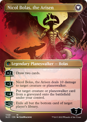 Nicol Bolas, the Ravager // Nicol Bolas, the Arisen (Borderless) [Secret Lair: From Cute to Brute] | Nerdhalla Games