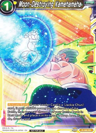 Moon-Destroying Kamehameha (Power Booster: World Martial Arts Tournament) (P-160) [Promotion Cards] | Nerdhalla Games