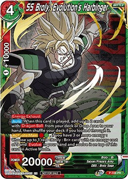 SS Broly, Evolution's Harbinger (Gold Stamped) (P-336) [Tournament Promotion Cards] | Nerdhalla Games