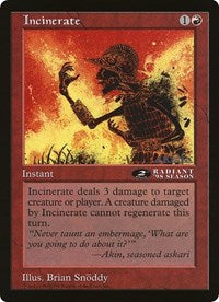 Incinerate (Oversized) [Oversize Cards] | Nerdhalla Games