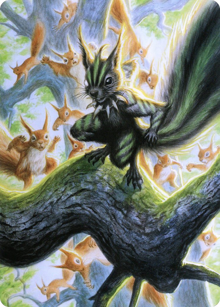 Chatterfang, Squirrel General Art Card (67) [Modern Horizons 2 Art Series] | Nerdhalla Games