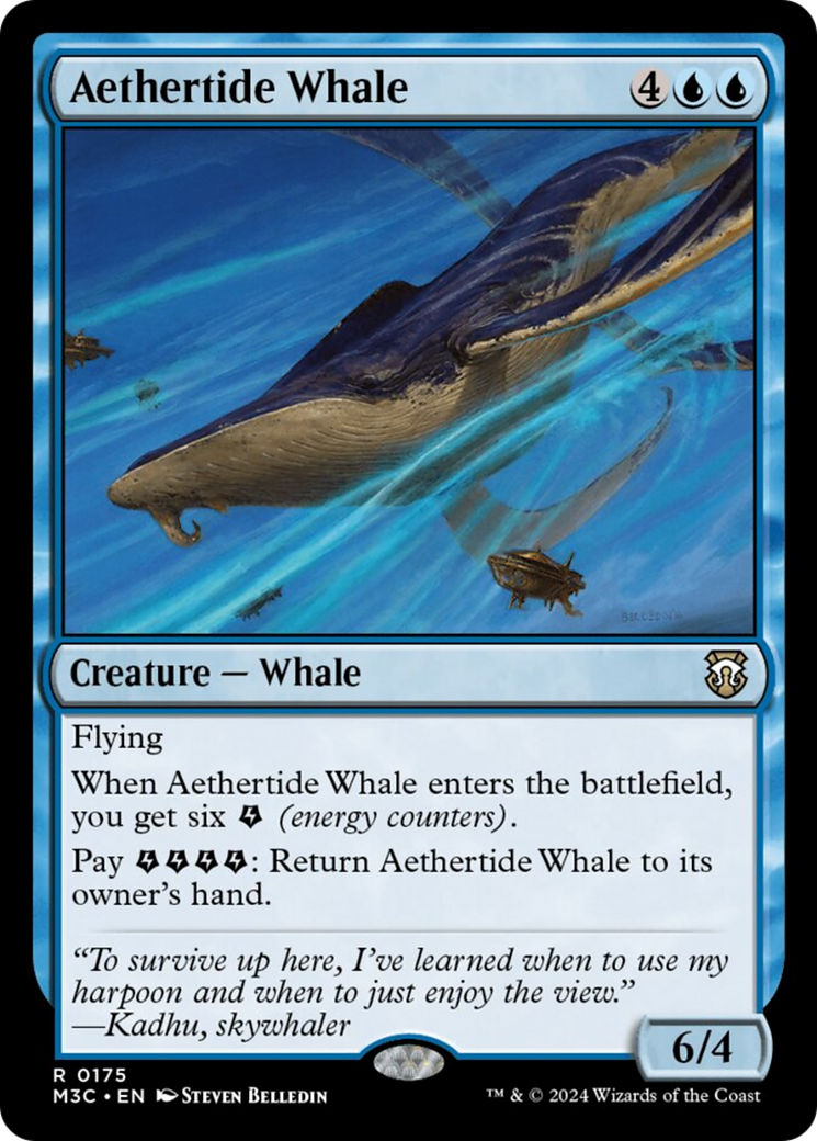 Aethertide Whale [Modern Horizons 3 Commander] | Nerdhalla Games