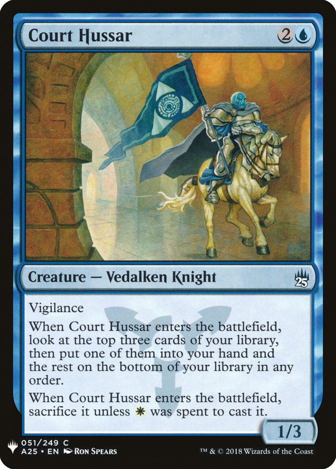 Court Hussar [Mystery Booster] | Nerdhalla Games