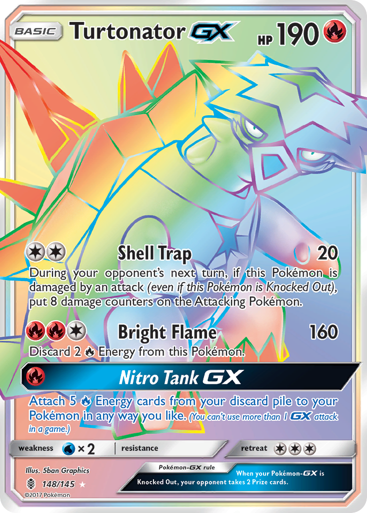 Turtonator GX (148/145) [Sun & Moon: Guardians Rising] | Nerdhalla Games