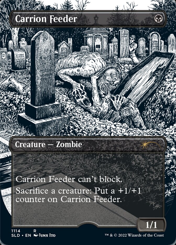 Carrion Feeder (Borderless Etched Foil) [Secret Lair Drop Series] | Nerdhalla Games