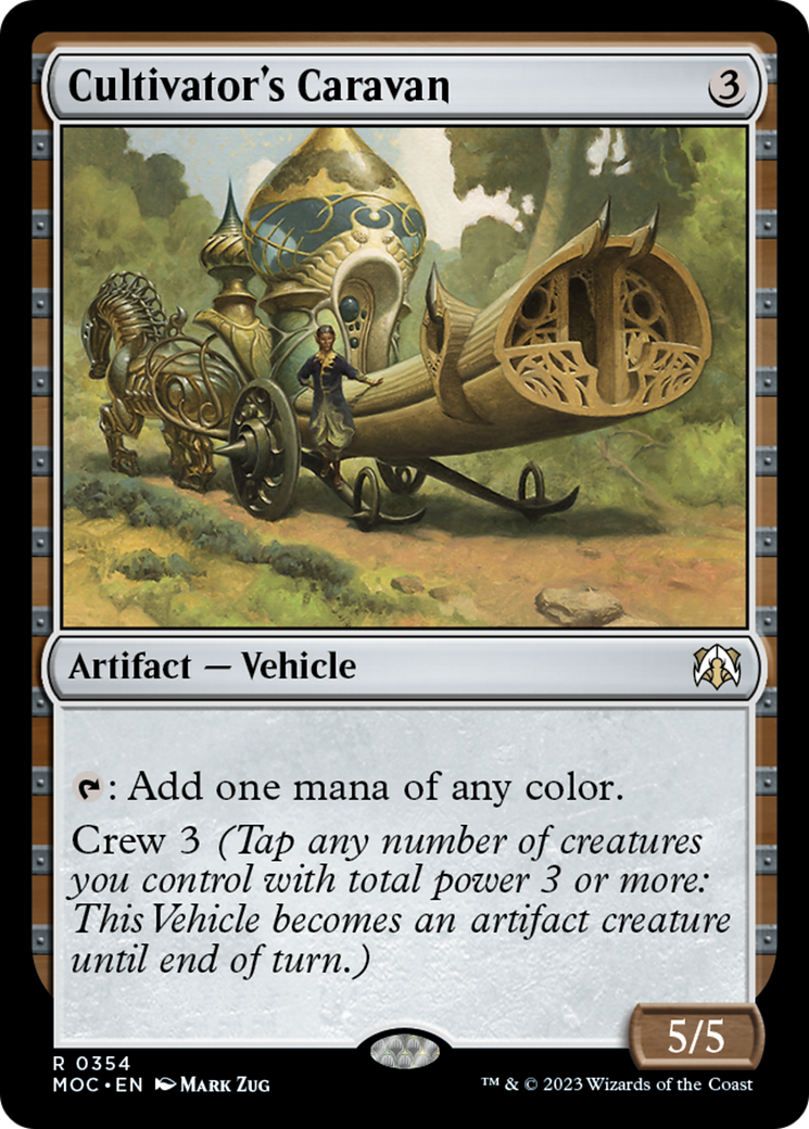 Cultivator's Caravan [March of the Machine Commander] | Nerdhalla Games