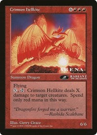 Crimson Hellkite (Oversized) [Oversize Cards] | Nerdhalla Games