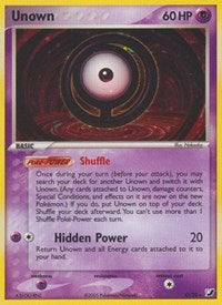 Unown (O) (O/28) [EX: Unseen Forces] | Nerdhalla Games