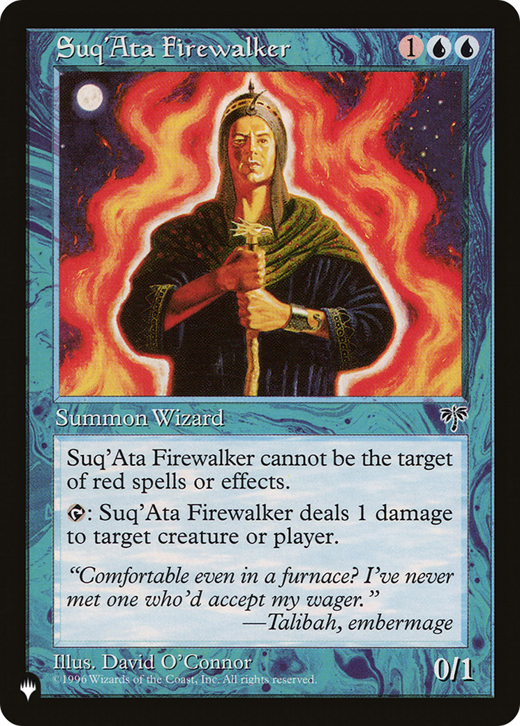 Suq'Ata Firewalker [The List] | Nerdhalla Games