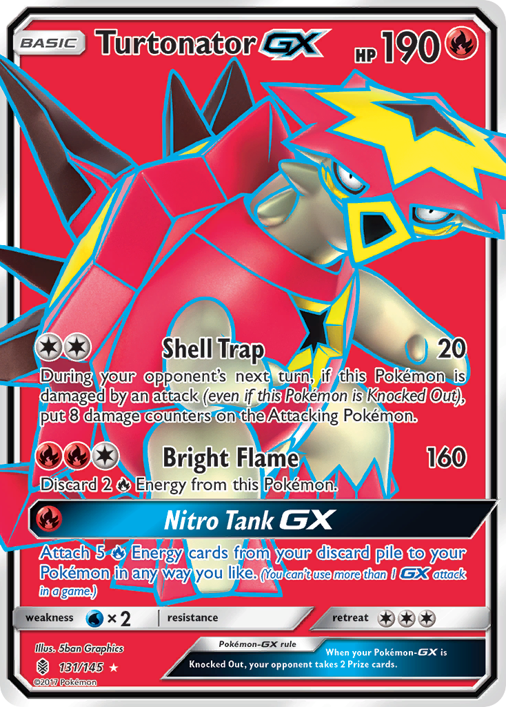 Turtonator GX (131/145) [Sun & Moon: Guardians Rising] | Nerdhalla Games