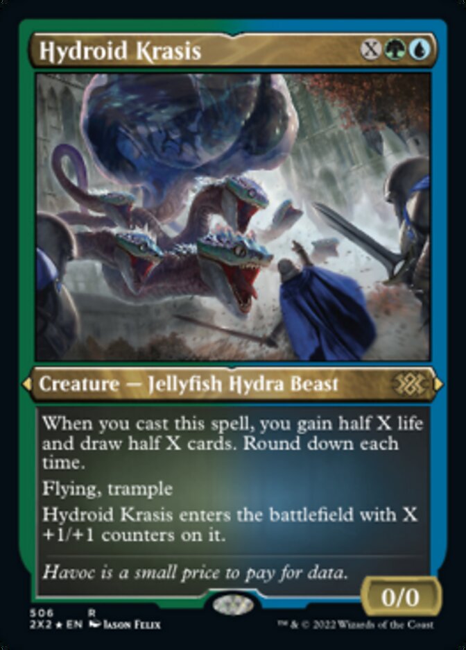 Hydroid Krasis (Foil Etched) [Double Masters 2022] | Nerdhalla Games