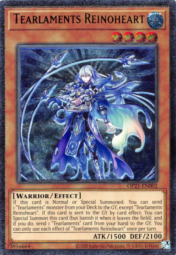 Tearlaments Reinoheart [OP21-EN002] Ultimate Rare | Nerdhalla Games