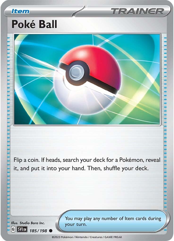 Poke Ball (185/198) [Scarlet & Violet: Base Set] | Nerdhalla Games