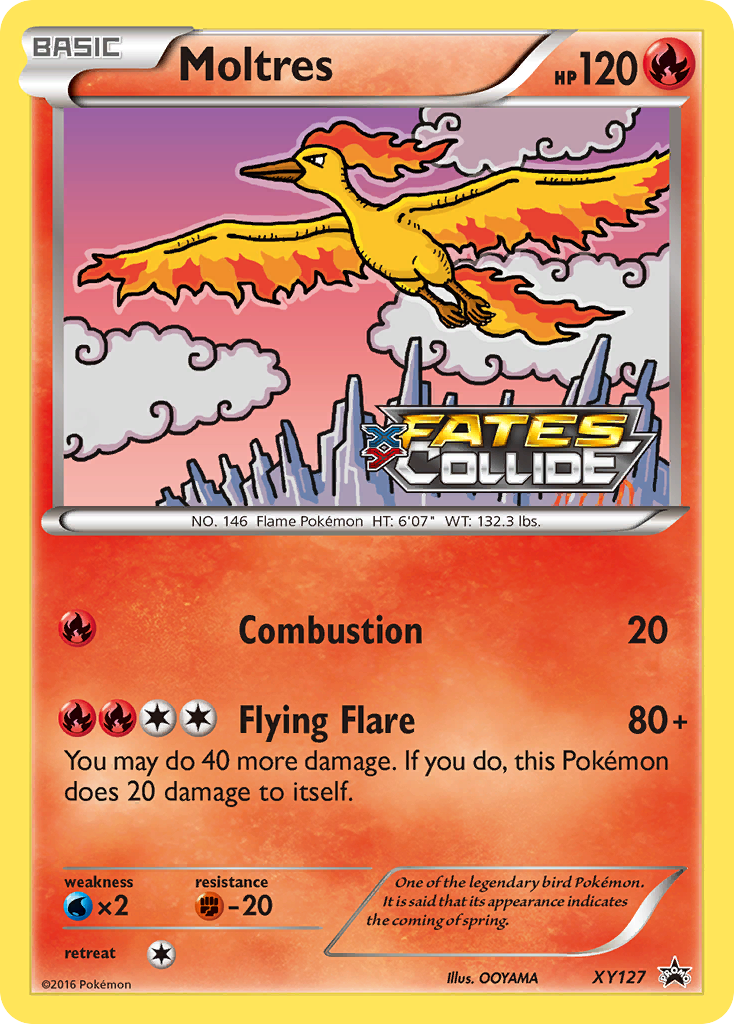 Moltres (XY127) [XY: Black Star Promos] | Nerdhalla Games