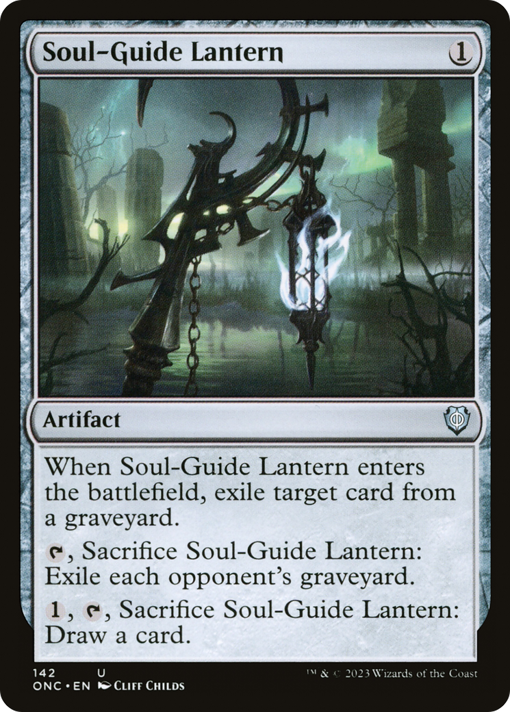 Soul-Guide Lantern [Phyrexia: All Will Be One Commander] | Nerdhalla Games