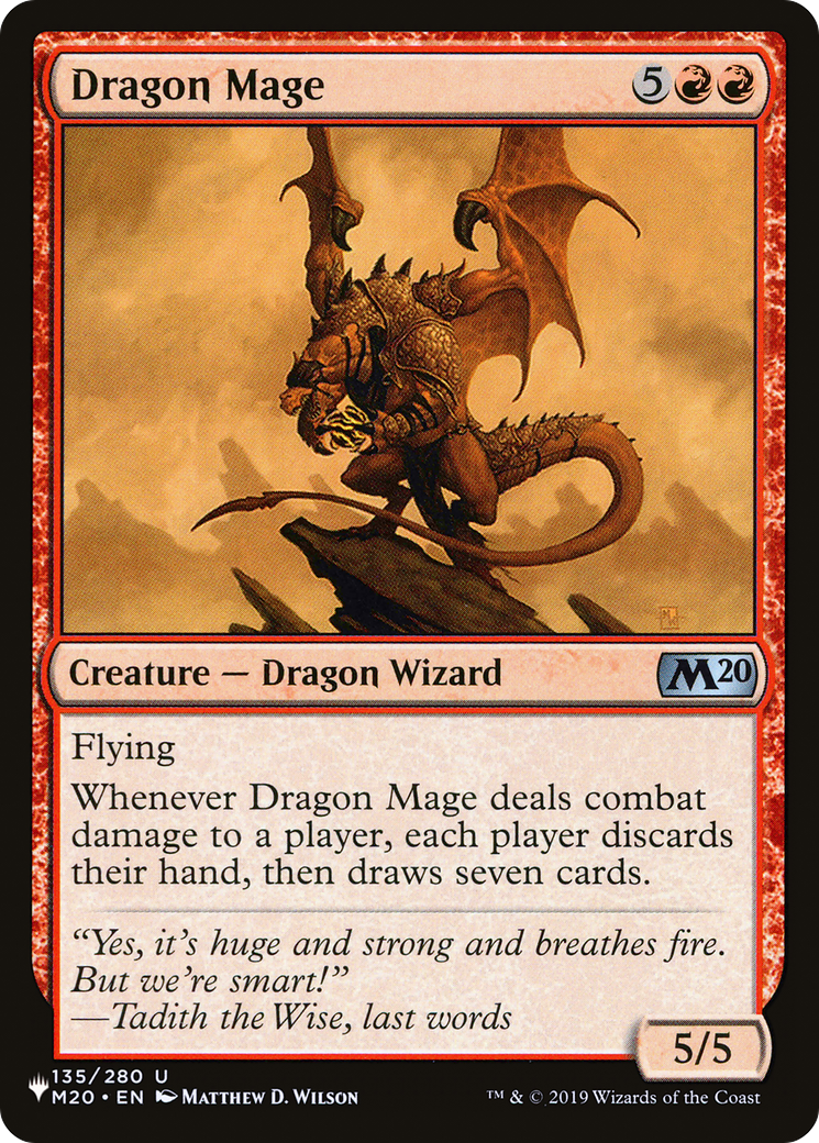 Dragon Mage [The List Reprints] | Nerdhalla Games