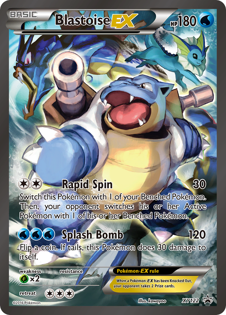 Blastoise EX (XY122) [XY: Black Star Promos] | Nerdhalla Games