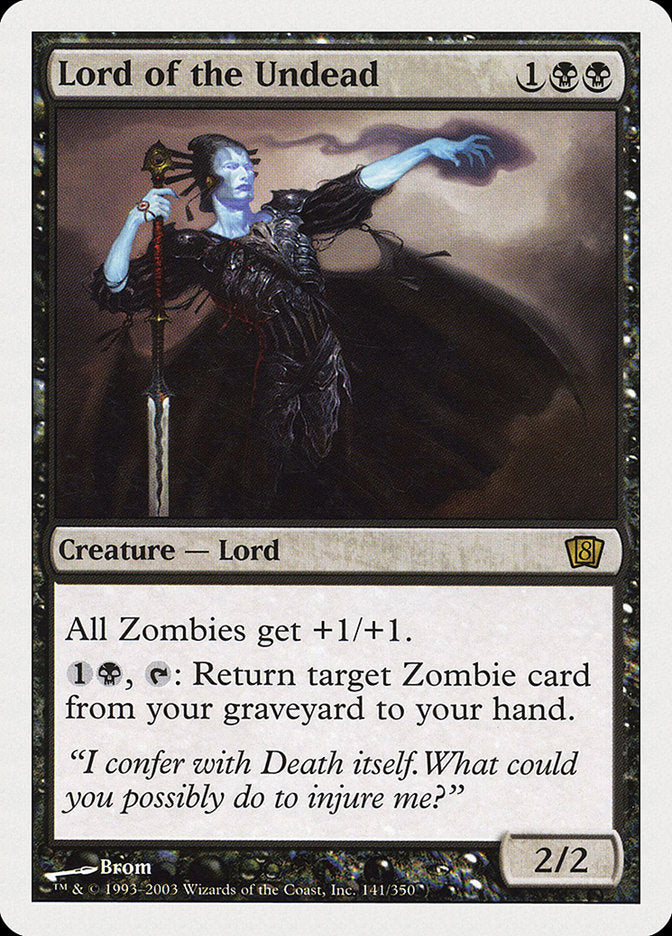 Lord of the Undead (8th Edition) [Oversize Cards] | Nerdhalla Games