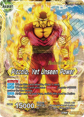 Piccolo // Piccolo, Yet Unseen Power (Fighter's Ambition Holiday Pack) (BT19-101) [Tournament Promotion Cards] | Nerdhalla Games