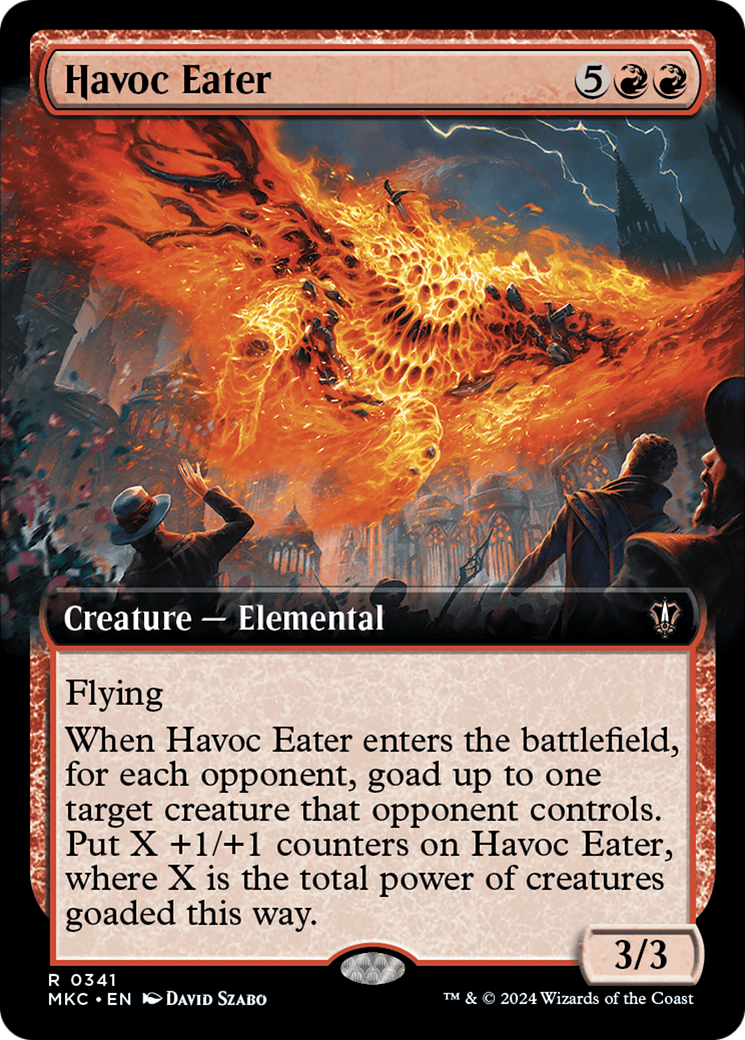 Havoc Eater (Extended Art) [Murders at Karlov Manor Commander] | Nerdhalla Games