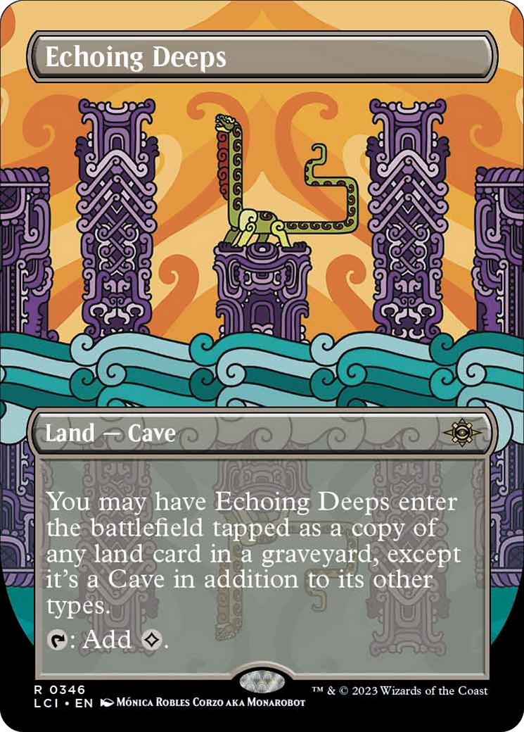 Echoing Deeps (Borderless) [The Lost Caverns of Ixalan] | Nerdhalla Games