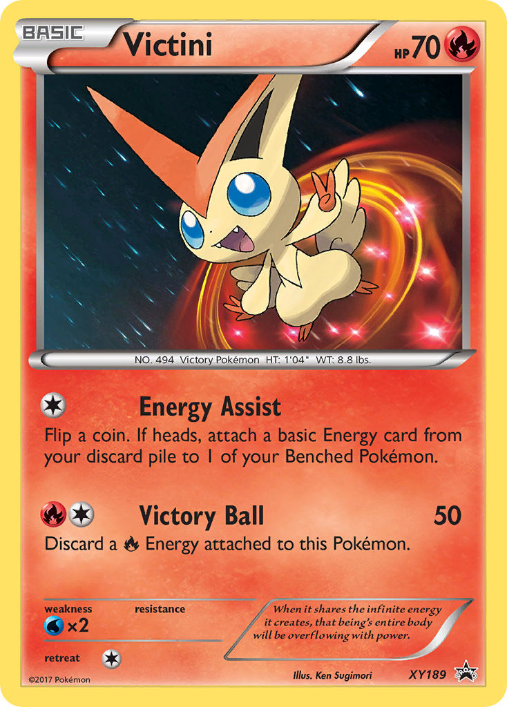 Victini (XY189) [XY: Black Star Promos] | Nerdhalla Games