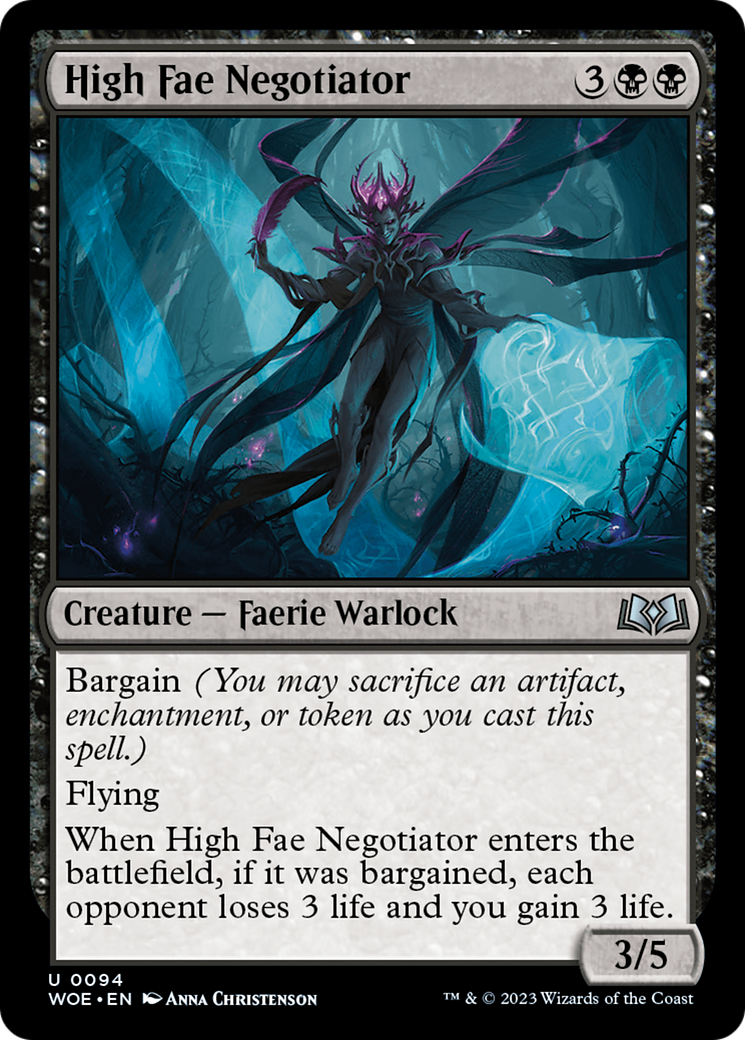 High Fae Negotiator [Wilds of Eldraine] | Nerdhalla Games