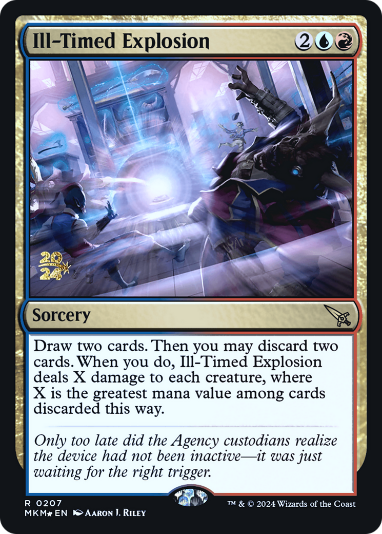 Ill-Timed Explosion [Murders at Karlov Manor Prerelease Promos] | Nerdhalla Games