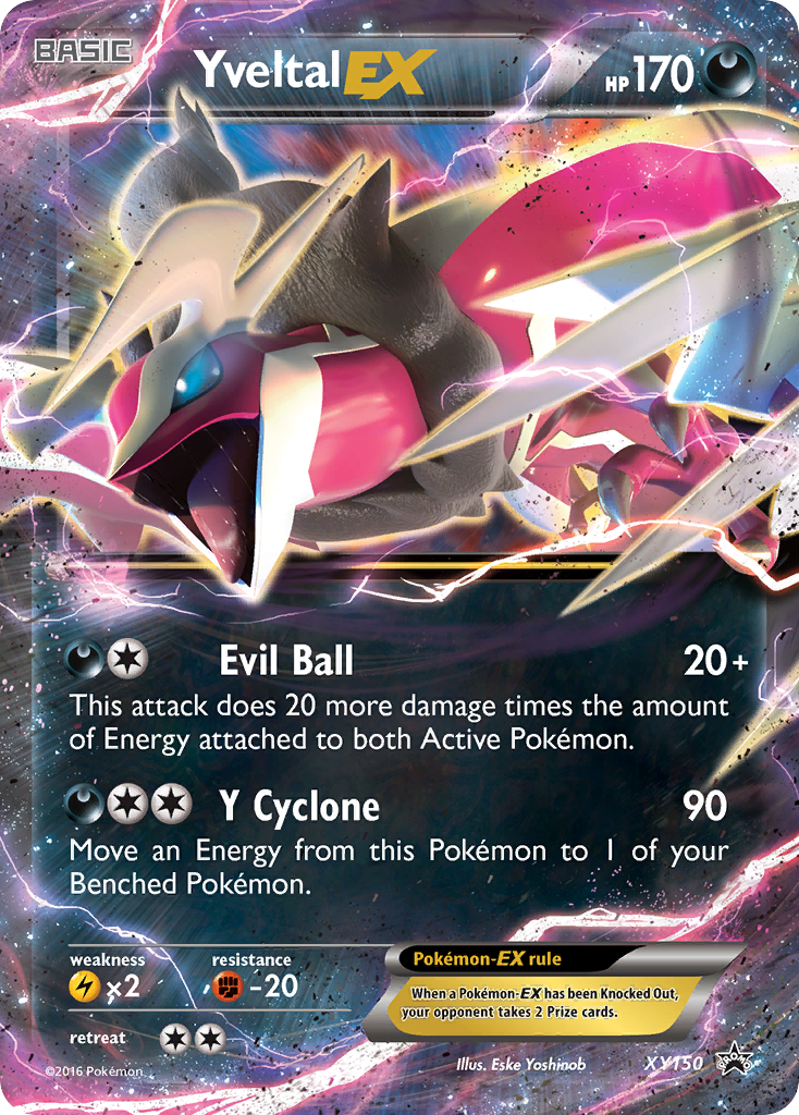 Yveltal EX (XY150) [XY: Black Star Promos] | Nerdhalla Games