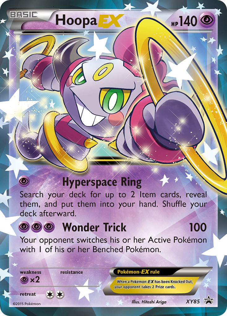 Hoopa EX (XY85) (Collection Promo) [XY: Black Star Promos] | Nerdhalla Games