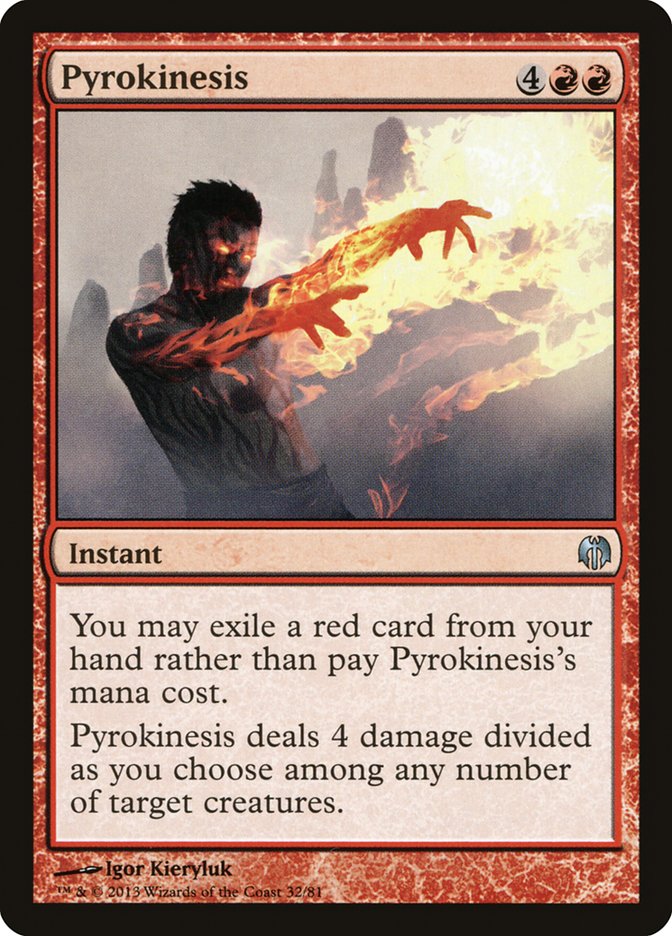 Pyrokinesis [Duel Decks: Heroes vs. Monsters] | Nerdhalla Games