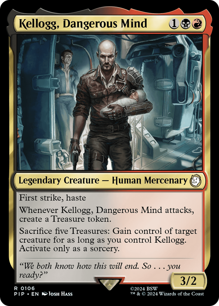 Kellogg, Dangerous Mind [Fallout] | Nerdhalla Games