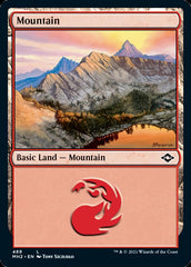 Mountain (488) (Foil Etched) [Modern Horizons 2] | Nerdhalla Games