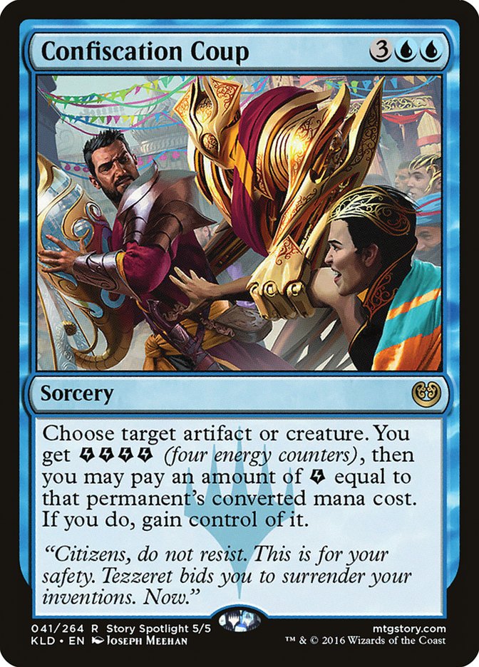 Confiscation Coup [Kaladesh] | Nerdhalla Games