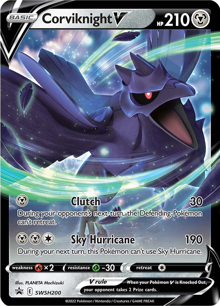 Corviknight V (SWSH200) [Sword & Shield: Black Star Promos] | Nerdhalla Games