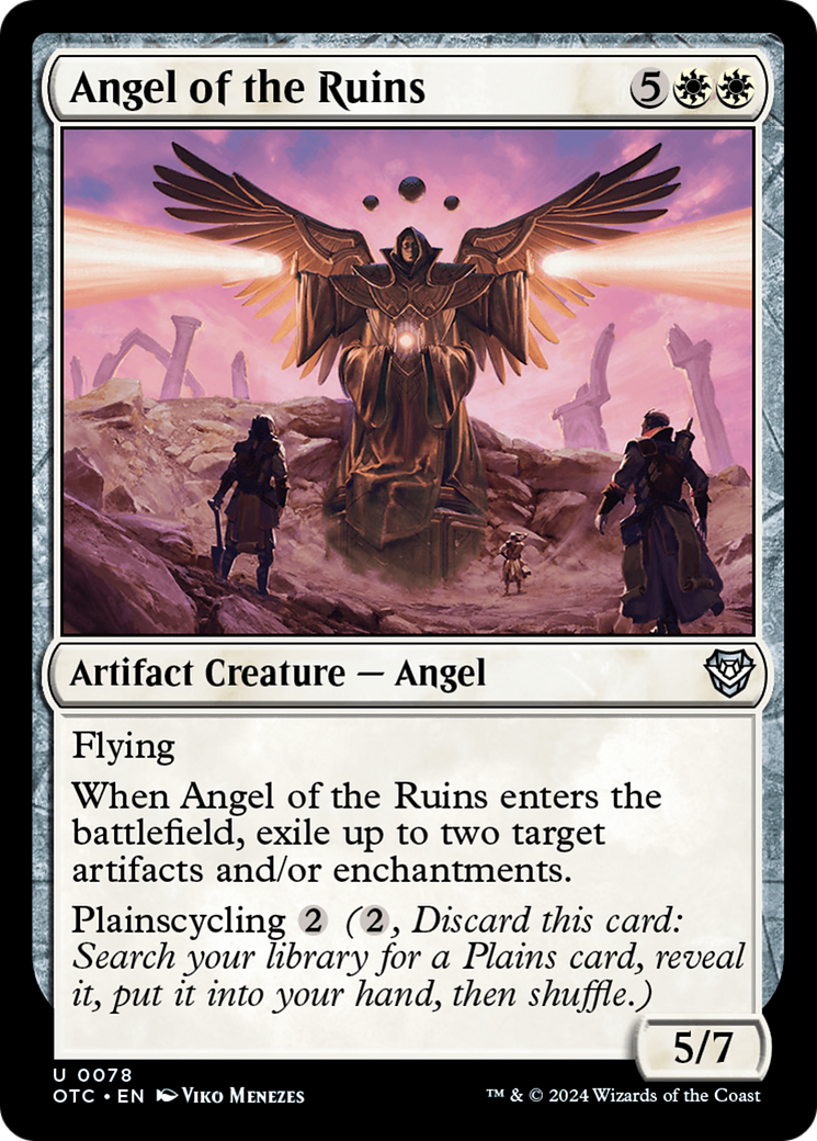 Angel of the Ruins [Outlaws of Thunder Junction Commander] | Nerdhalla Games