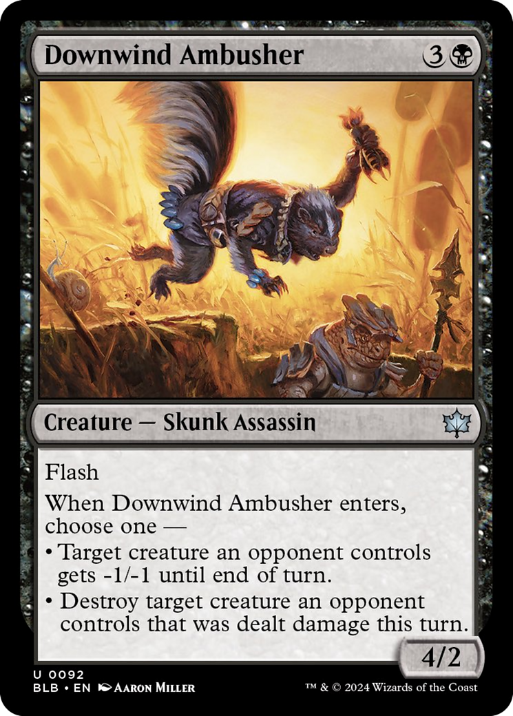 Downwind Ambusher [Bloomburrow] | Nerdhalla Games