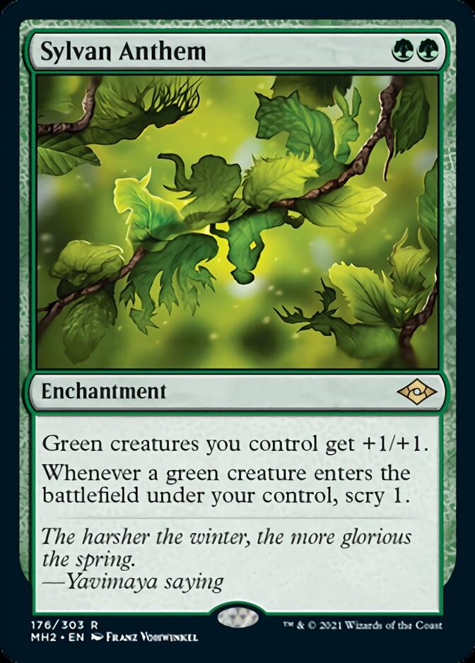 Sylvan Anthem [Modern Horizons 2] | Nerdhalla Games