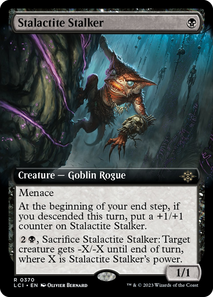 Stalactite Stalker (Extended Art) [The Lost Caverns of Ixalan] | Nerdhalla Games