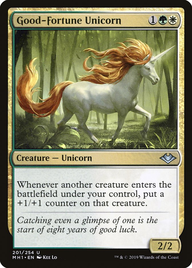 Good-Fortune Unicorn [Modern Horizons] | Nerdhalla Games