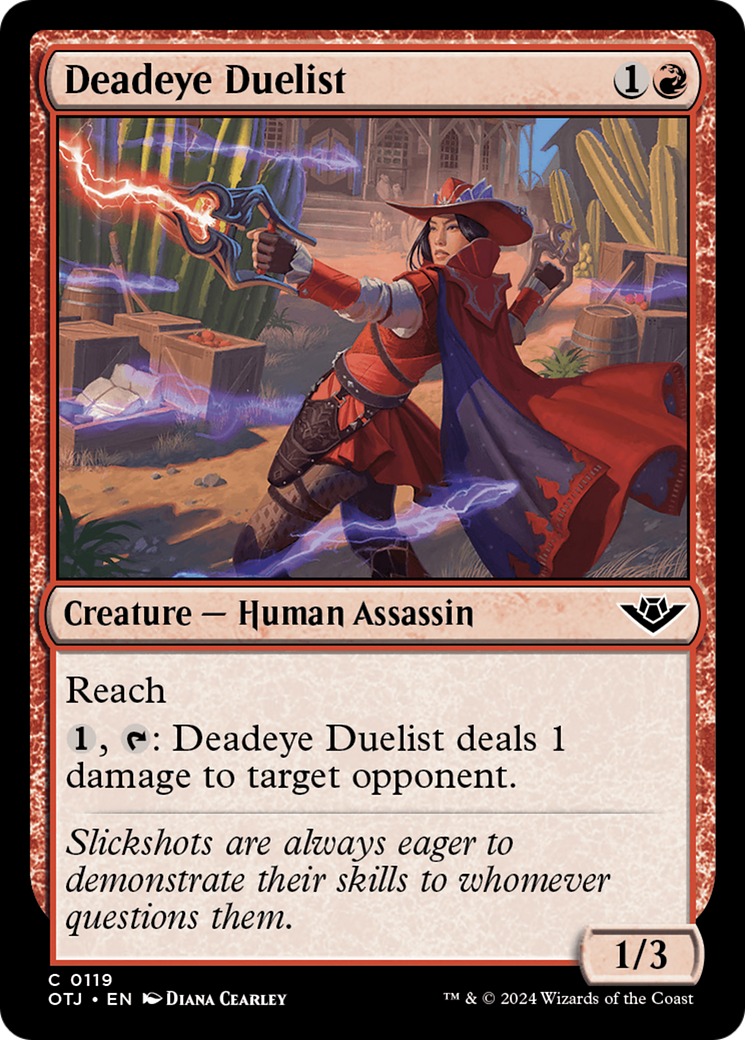 Deadeye Duelist [Outlaws of Thunder Junction] | Nerdhalla Games