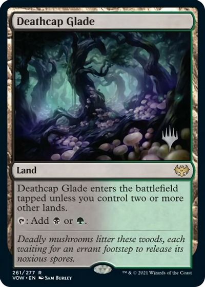 Deathcap Glade (Promo Pack) [Innistrad: Crimson Vow Promos] | Nerdhalla Games