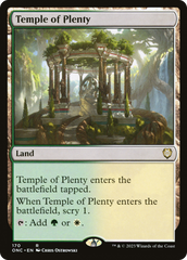 Temple of Plenty [Phyrexia: All Will Be One Commander] | Nerdhalla Games