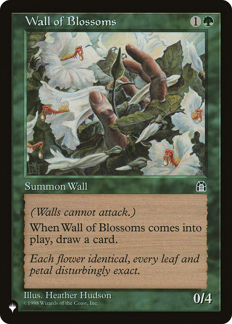 Wall of Blossoms [The List Reprints] | Nerdhalla Games