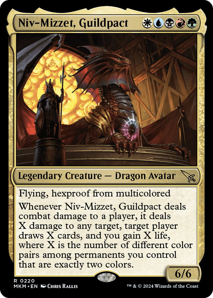 Niv-Mizzet, Guildpact [Murders at Karlov Manor] | Nerdhalla Games