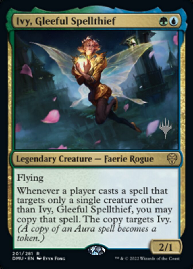 Ivy, Gleeful Spellthief (Promo Pack) [Dominaria United Promos] | Nerdhalla Games